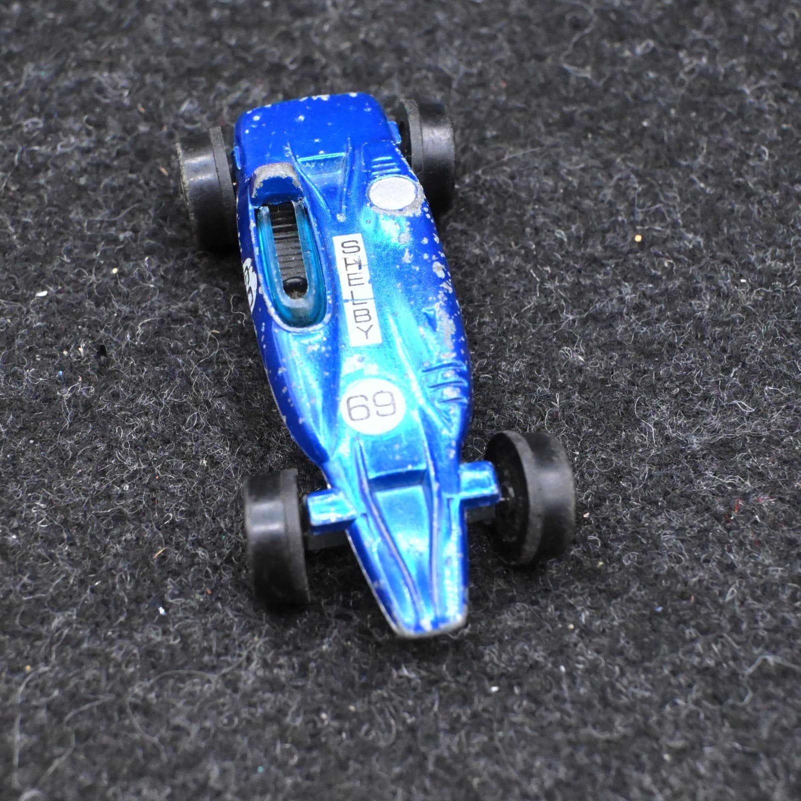 Hot Wheels Redline Shelby Turbine Blue Color 1969 Hong Kong - Thumbnail 6