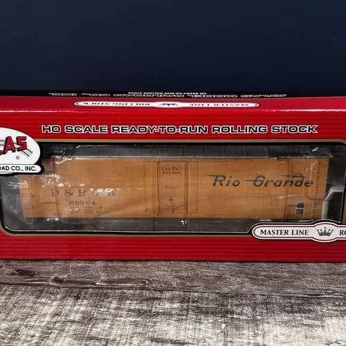Atlas HO #20002970 Rio Grande (Late) 50' Plug Door Box Car (Rd #60844) - Thumbnail 2