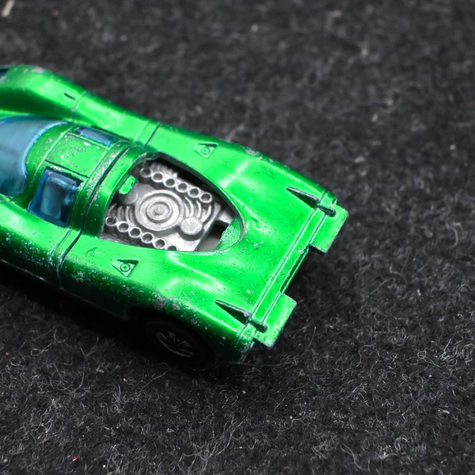 Hot Wheels Redline 1970 Porsche 917 Green Hong Kong - Thumbnail 6