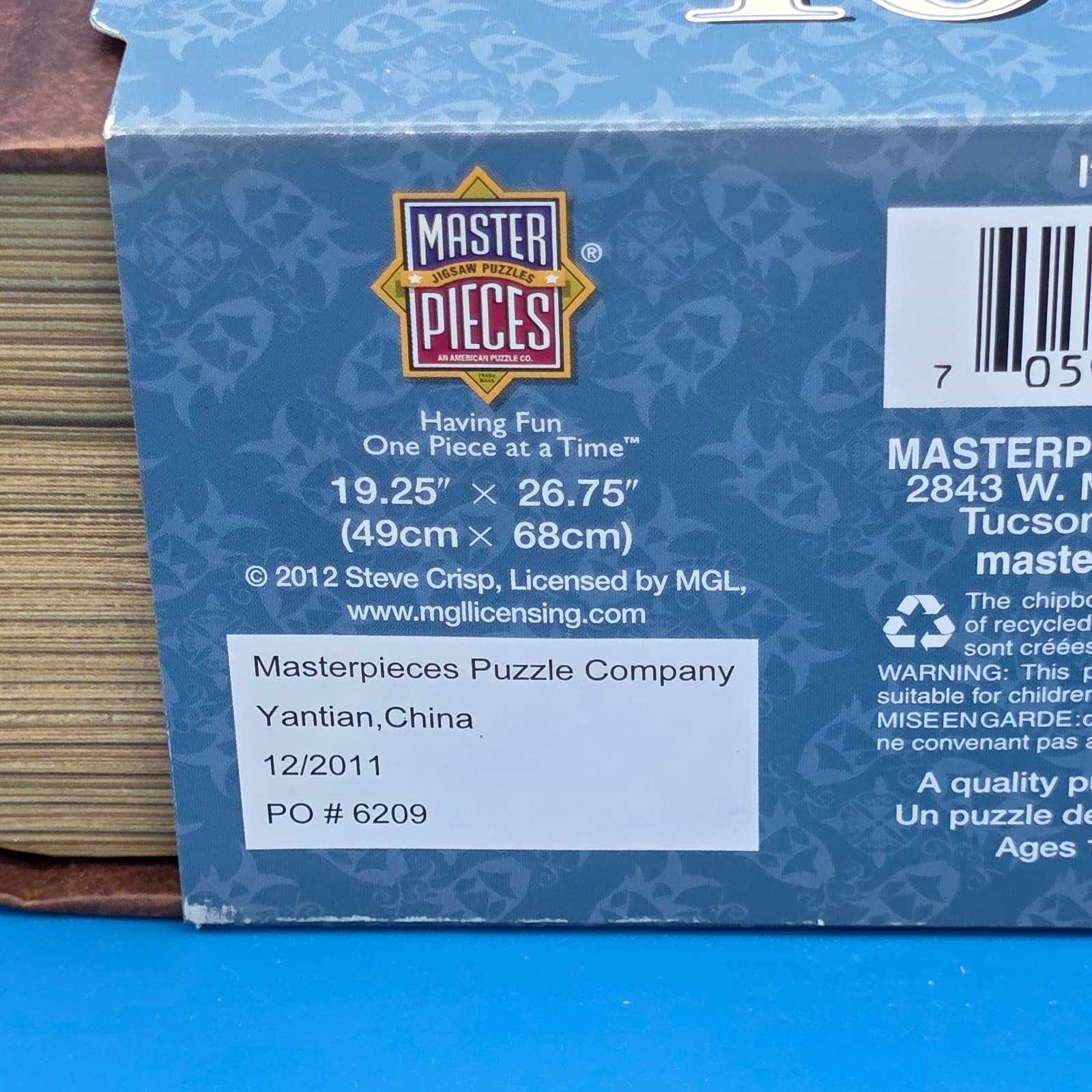 Master Pieces "Huck Finn" 1000 Piece Book Puzzle NEW - Thumbnail 3