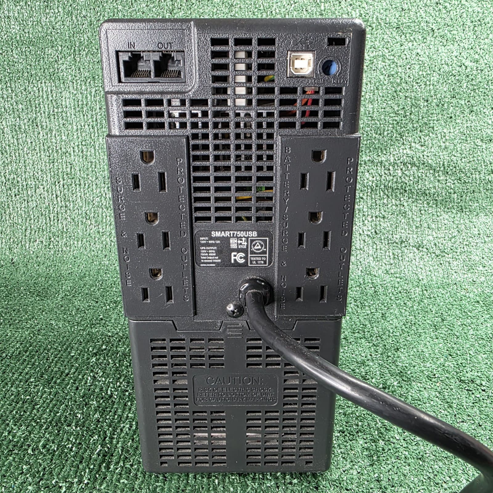 Tripp Lite SmartPro 750VA SMART750USB UPS Plug/Connector Type: NEMA 5-15P - Thumbnail 5