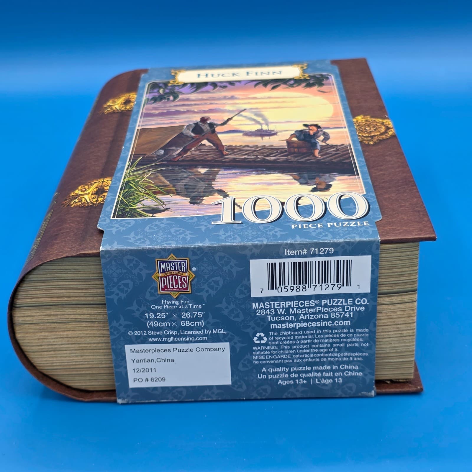 Master Pieces "Huck Finn" 1000 Piece Book Puzzle NEW - Thumbnail 4