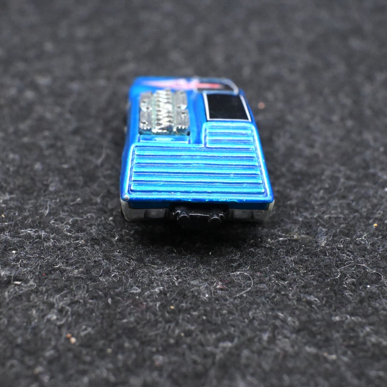 Vintage Hot Wheels Redline Malaysia Side Kick Blue 1970 Car - Thumbnail 7