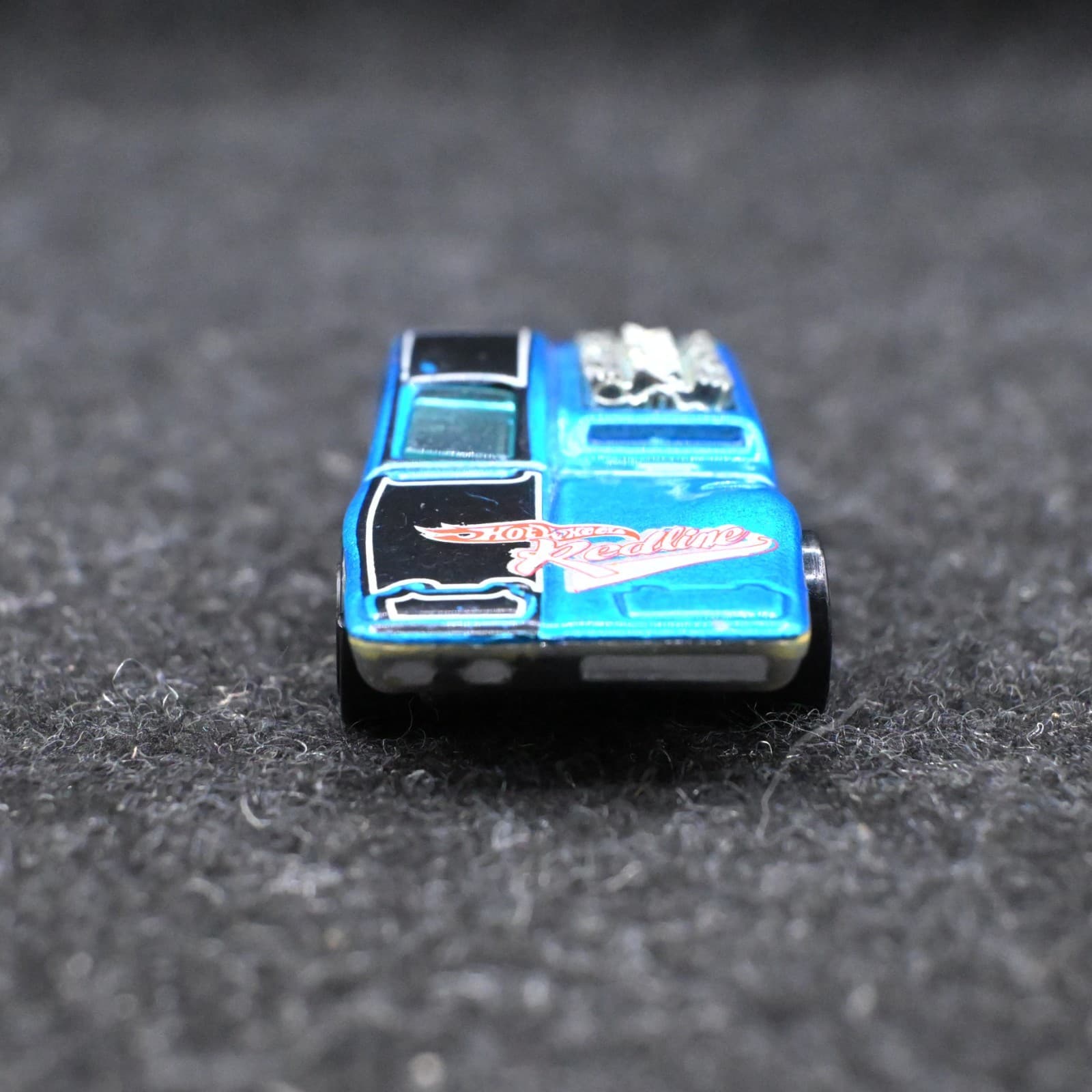 Vintage Hot Wheels Redline Malaysia Side Kick Blue 1970 Car - Thumbnail 4