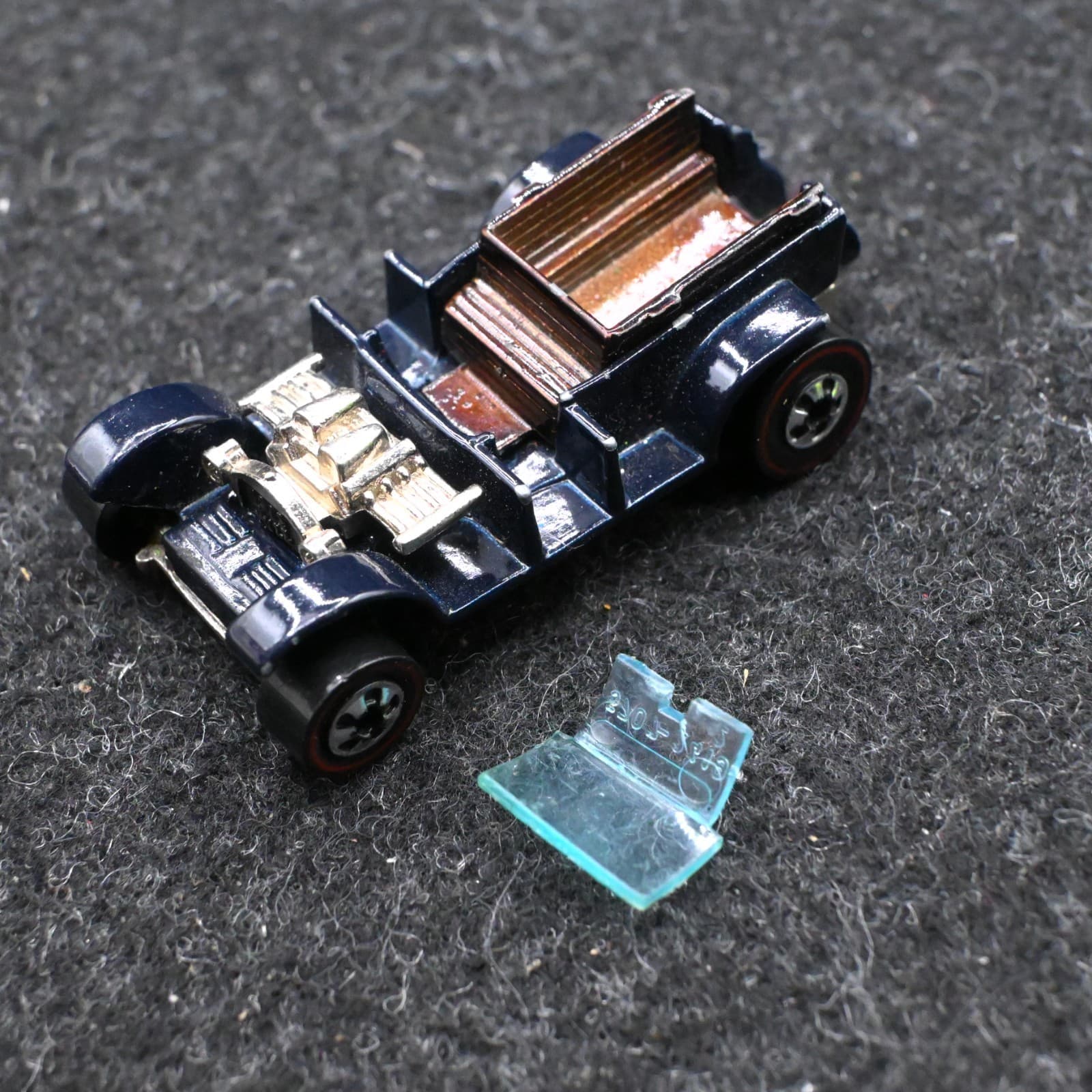 Vintage Hot Wheels 1969 Paddy Wagon, Red Line - Thumbnail 9