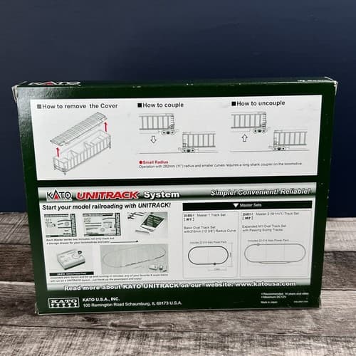 KATO N Scale Bethgon Protein Gondola Car BN #1 8 Car Set #106-4650 - Thumbnail 5