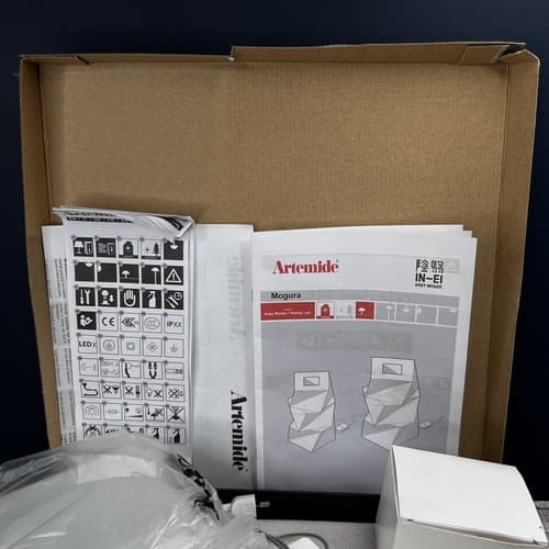 NO BOX Artemide Designed By Issey Miyake Table Lamp Mogura Mini Interior Light - Thumbnail 3