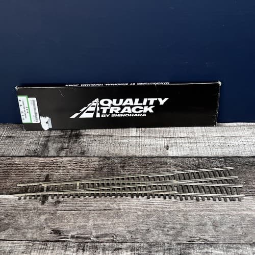 Quality Track by Shinohara HO Scale Code 100 #6 Curved R/H Track Made in Japan