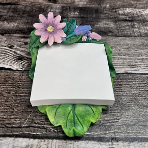 Walt Disney Peter Pan Tinker Bell Sticky Note Holder Desk Accessory Leaf 46528