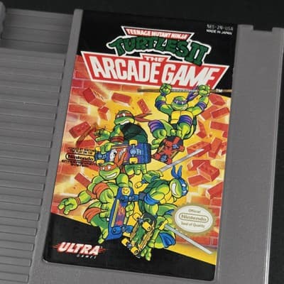 Teenage Mutant Ninja Turtles II: Arcade Game (Nintendo NES) Cartridge Only! - Thumbnail 2