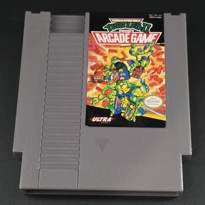 Teenage Mutant Ninja Turtles II: Arcade Game (Nintendo NES) Cartridge Only!