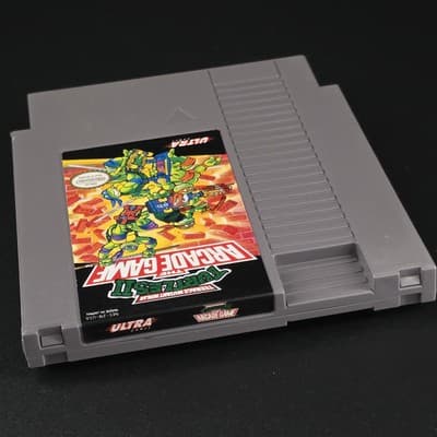 Teenage Mutant Ninja Turtles II: Arcade Game (Nintendo NES) Cartridge Only! - Thumbnail 3