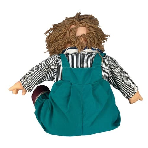 Vintage collectible Ice Cream Doll 1980’s Boy Rare Overalls 24” Huge - Thumbnail 6
