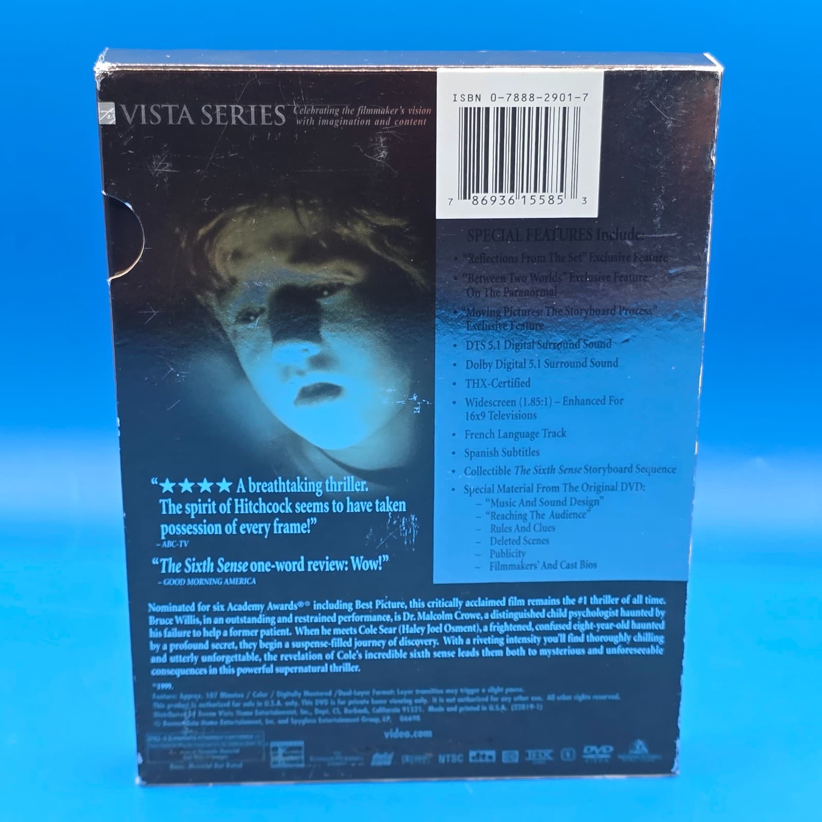 The Sixth Sense (DVD, 2002, 2-Disc Set, Vista Series) - Thumbnail 3