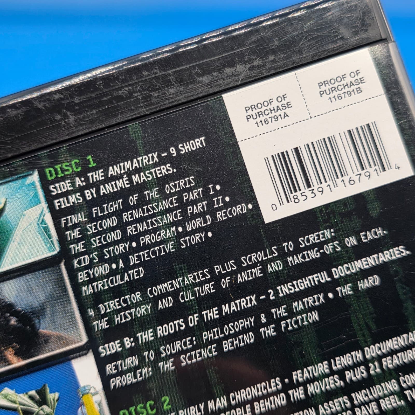 *MISSING 1 DISC* The Ultimate Matrix Collection (HD-DVD, 2007, 5-Disc Set) - Thumbnail 5