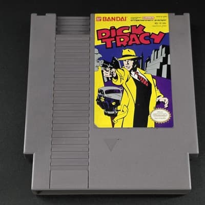 Nintendo NES Dick Tracy (1990) Game Cartridge Only Tested OEM