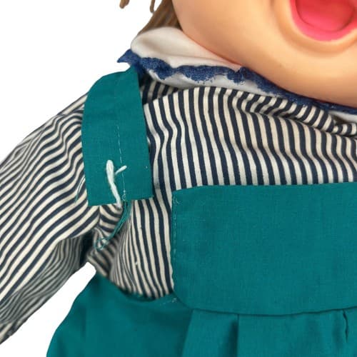 Vintage collectible Ice Cream Doll 1980’s Boy Rare Overalls 24” Huge - Thumbnail 2