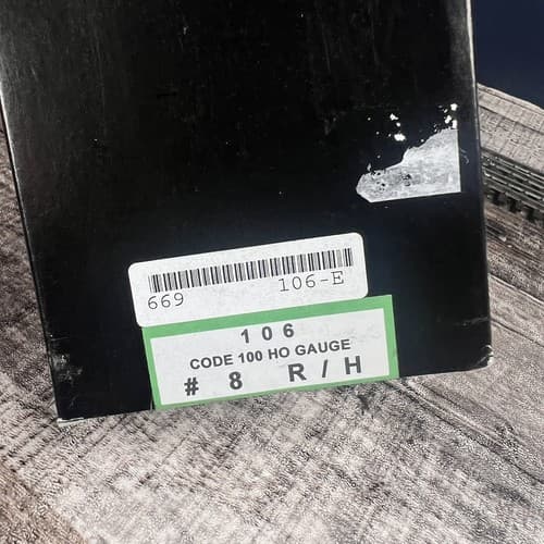 Shinohara HO Scale Code 100 #8 R/H Track Made in Japan - Thumbnail 3