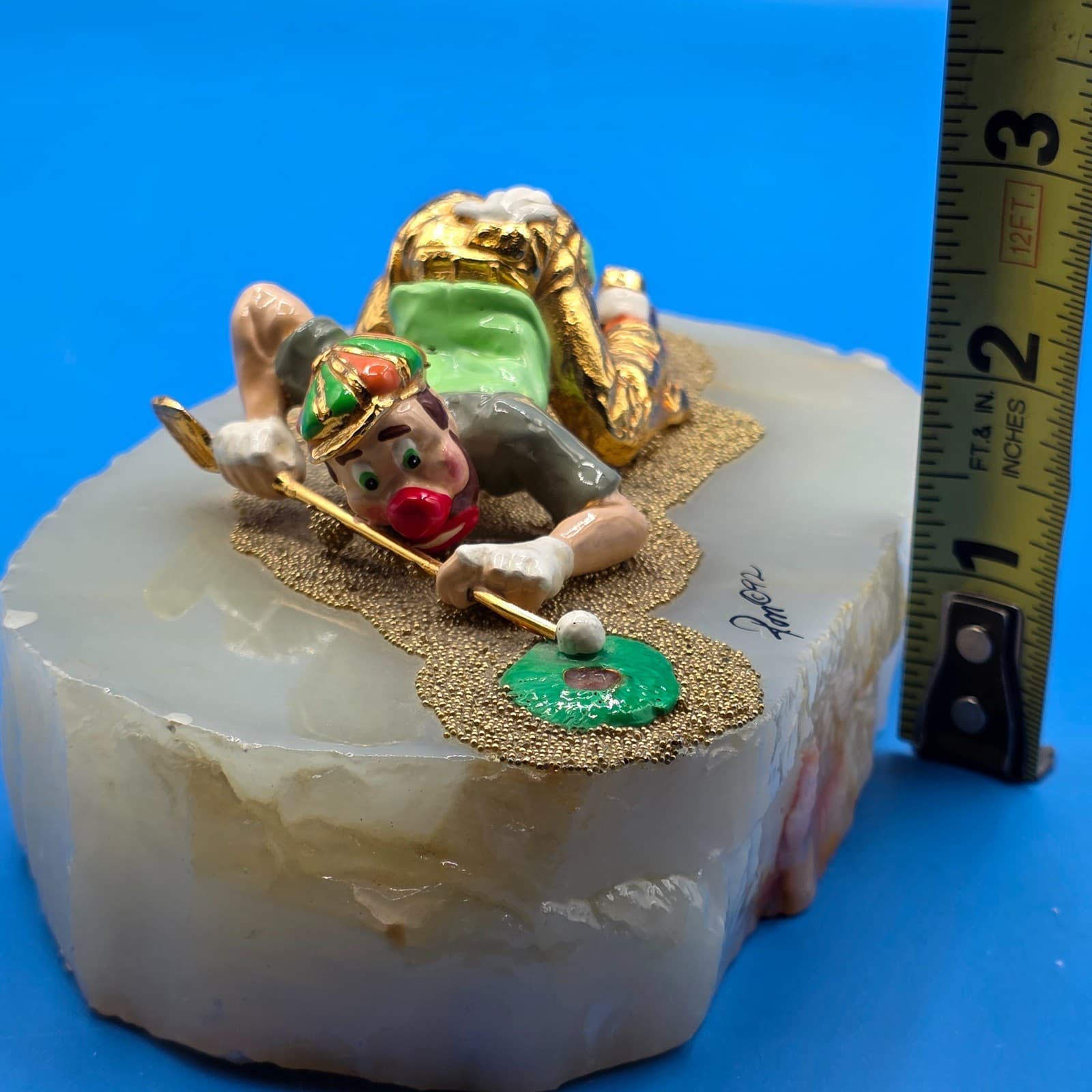 Ron Lee Clown Golfer 1990 Vintage Figurine 1857/7500 - Thumbnail 13