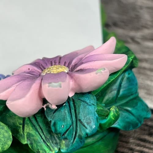 Walt Disney Peter Pan Tinker Bell Sticky Note Holder Desk Accessory Leaf 46528 - Thumbnail 9