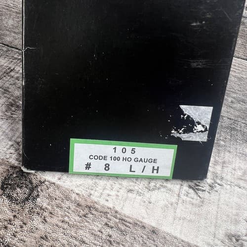 Shinohara HO Scale Code 100 #8 L/H Track Made in Japan - Thumbnail 3