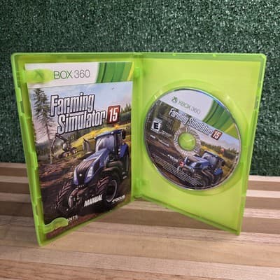 FARMING SIMULATOR 15 (Microsoft Xbox 360, 2015) Complete | CIB ~Tested & Working - Thumbnail 4