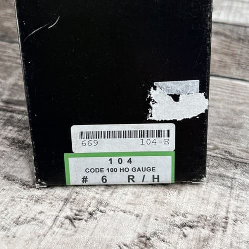 Quality Track by Shinohara HO Scale Code 100 #6 Curved R/H Track Made in Japan - Thumbnail 3