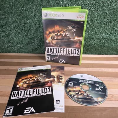 Battlefield 2: Modern Combat (Xbox 360, 2006) Complete Tested Working