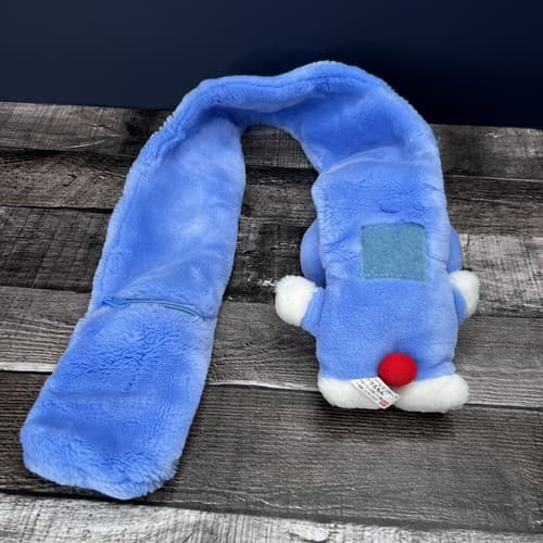 Doraemon Charador Muffler Stuffed Toy Bandai Original Blue - Thumbnail 9