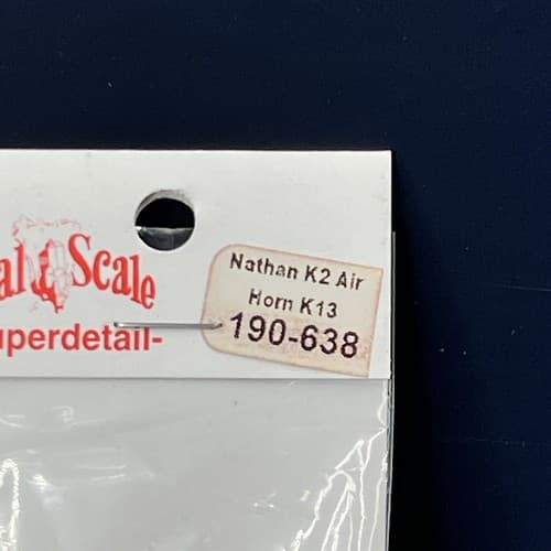 Cal Scale 190-638 Nathan K2 K13 2-Chime Air Horn HO Scale - Thumbnail 2