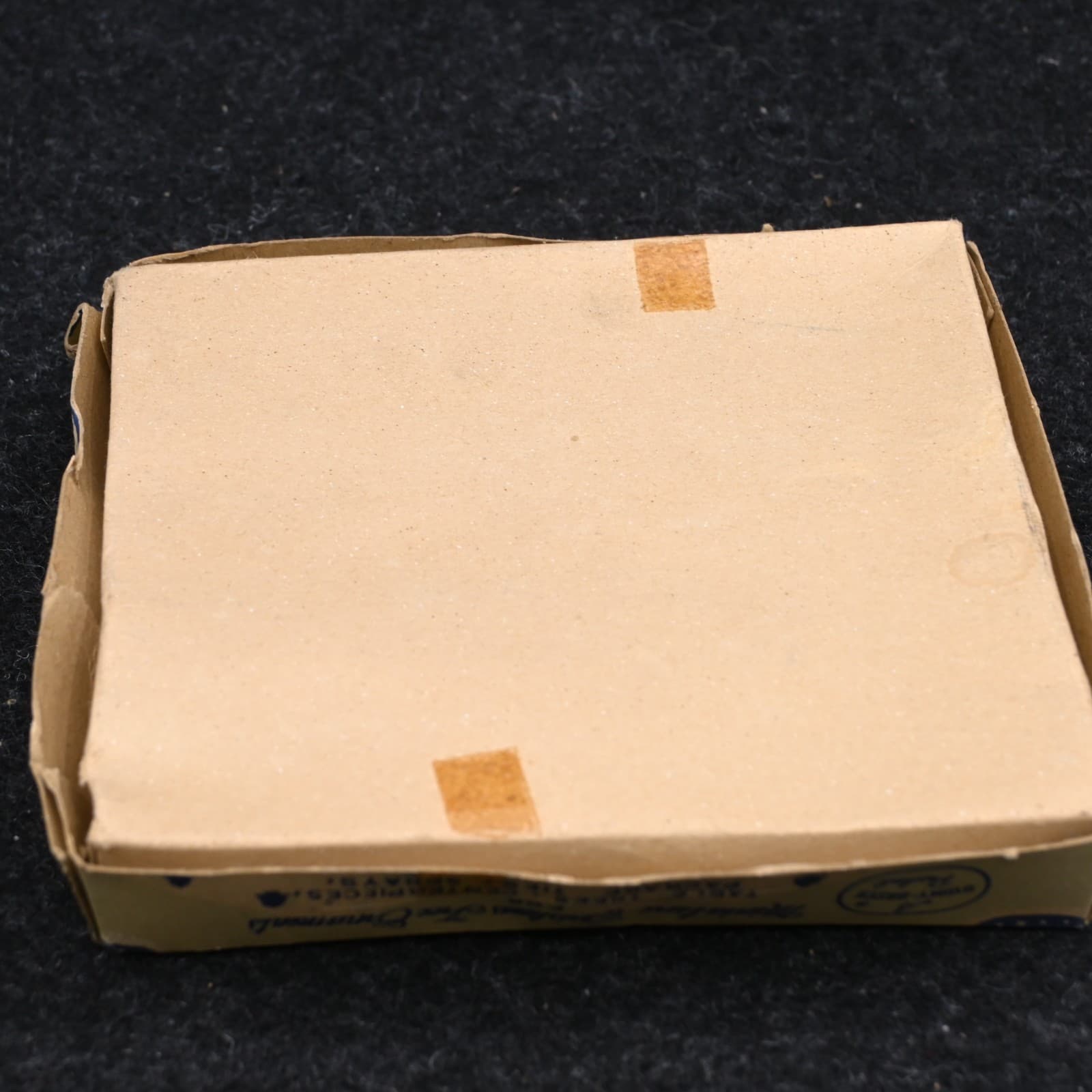 Vintage Mini Teardrop Shiny Brite Gold Glass Ornaments Christmas Original Box - Thumbnail 8