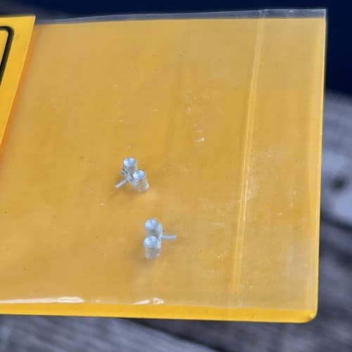 Details West #FE-380 HO Bay Window Caboose Marker Lights-SP Frog Eye (2)-NIP - Thumbnail 4