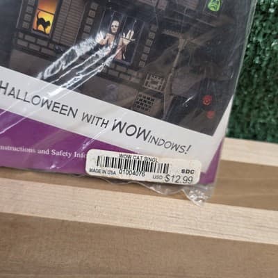 WOWindow Posters! Halloween 'Black Cat' Translucent Window Poster 35"x60" - Thumbnail 3