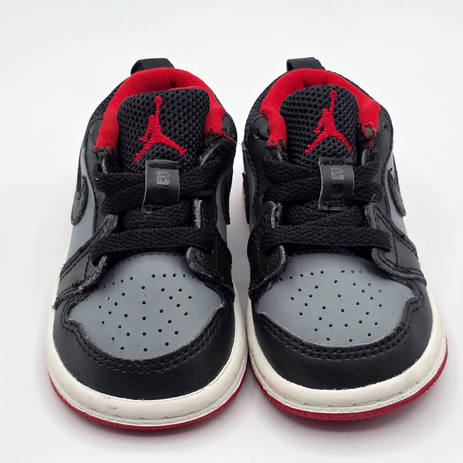 Nike jordan 1 low BT 4C Black Red Grey 644476-020 - Thumbnail 4