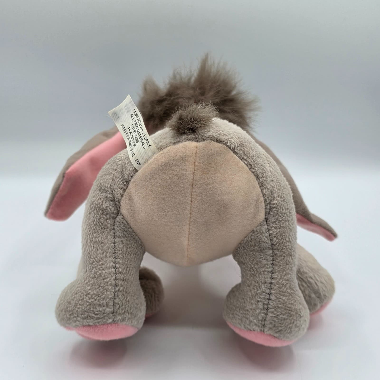 VTG 1997 Anastasia Pooka Puppy Dog Plush Gray Flapping Ears 8.5” FOX Toy 90s - Thumbnail 6