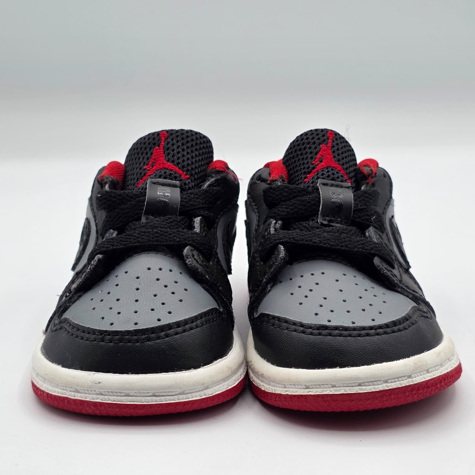 Nike jordan 1 low BT 4C Black Red Grey 644476-020 - Thumbnail 3