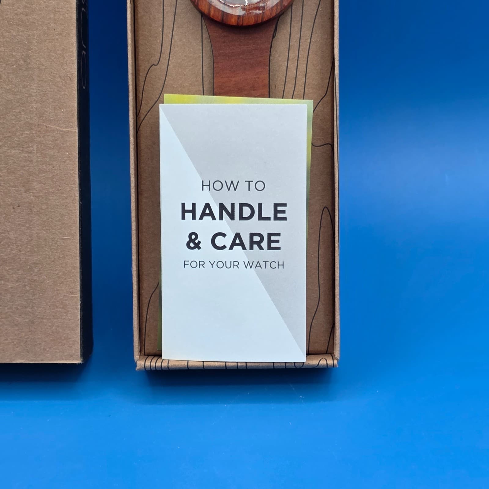 Wooden Watch By Analog Watch Co. Carpenter Collection Makore & Red Sander - Thumbnail 5