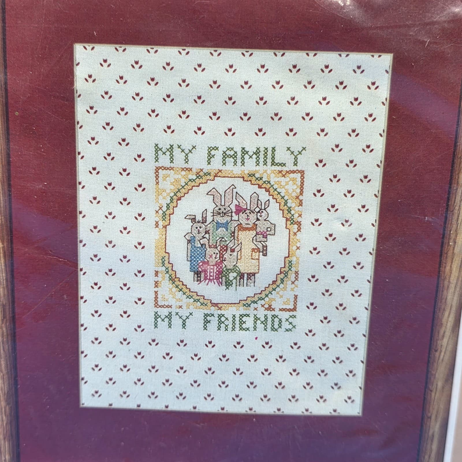 Needles 'N Hoops Prints Charming Counted Cross Stitch Kit #724 MY FAMILY~~NIP!! - Thumbnail 3