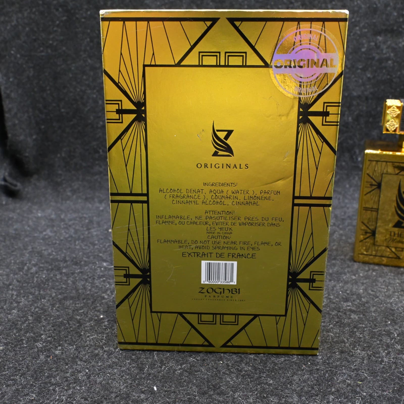 The King Mohammed Eau de Parfum Vaporisateur Spray Regular Size 100ml 3.4FL.OZ - Thumbnail 3