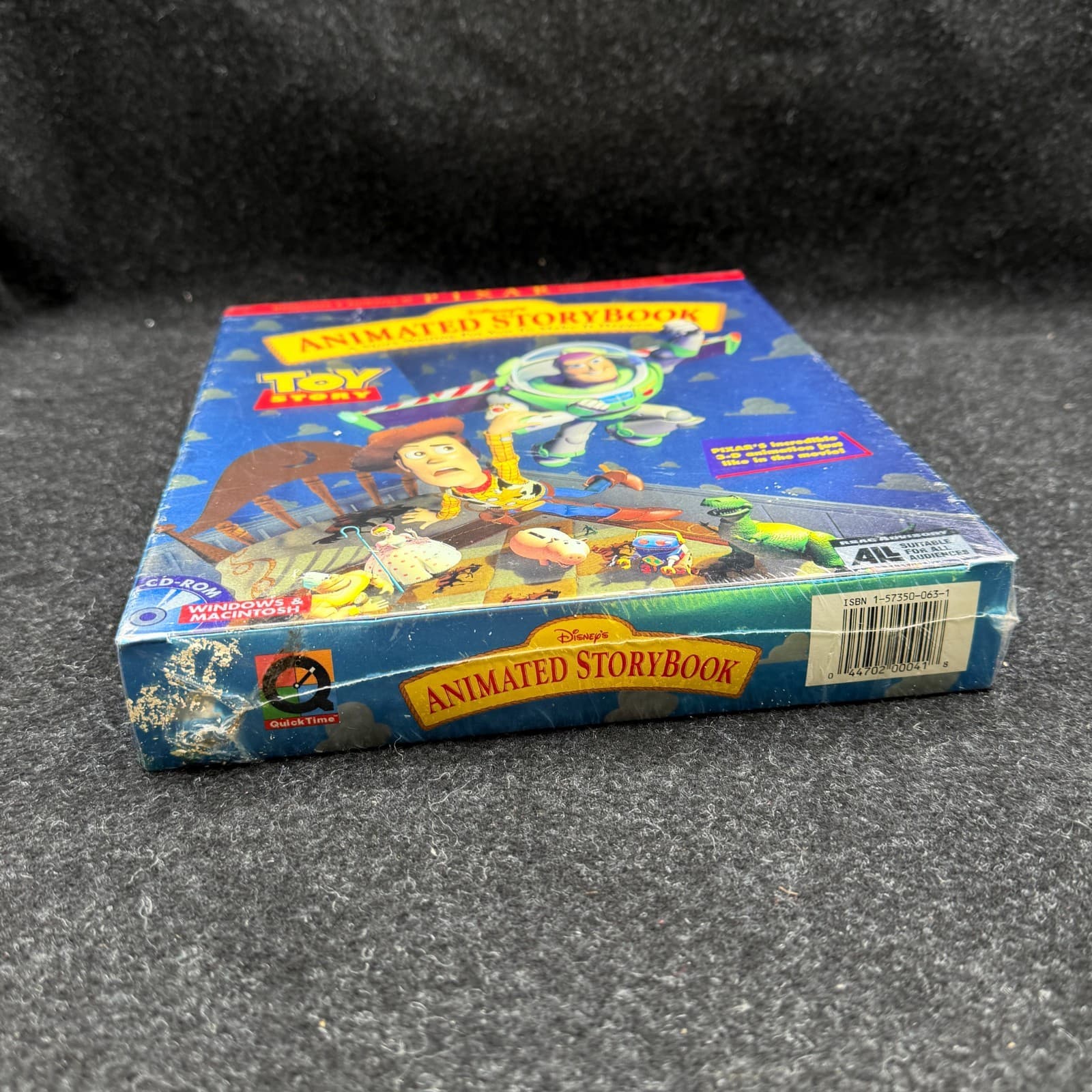 NEW Disney's Toy Story Animated StoryBook Windows/Macintosh 1996 Big Box Sealed - Thumbnail 2