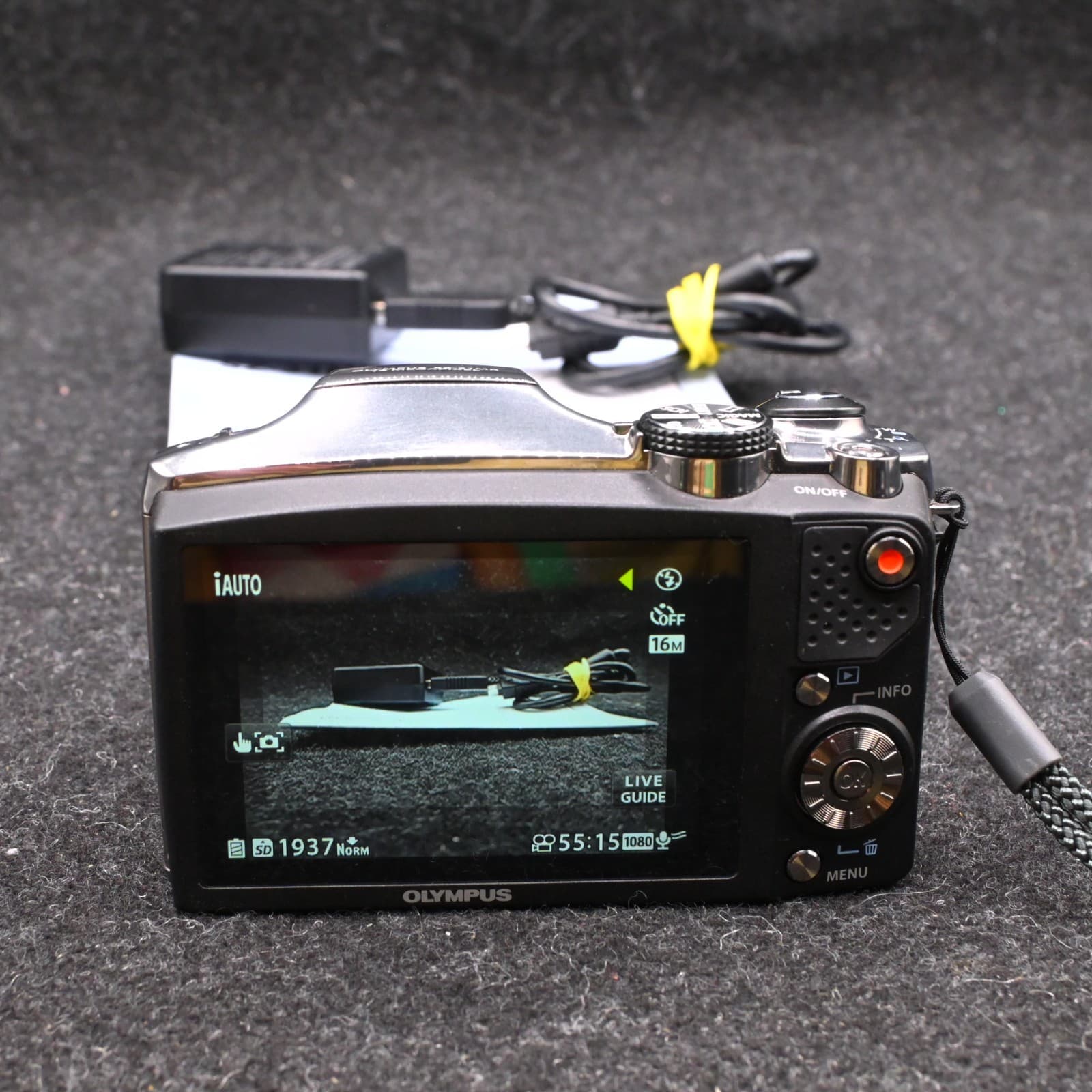Olympus SZ-31MR 16MP Digital Compact Camera w/ Battery & Charger Tested & Workin - Thumbnail 18