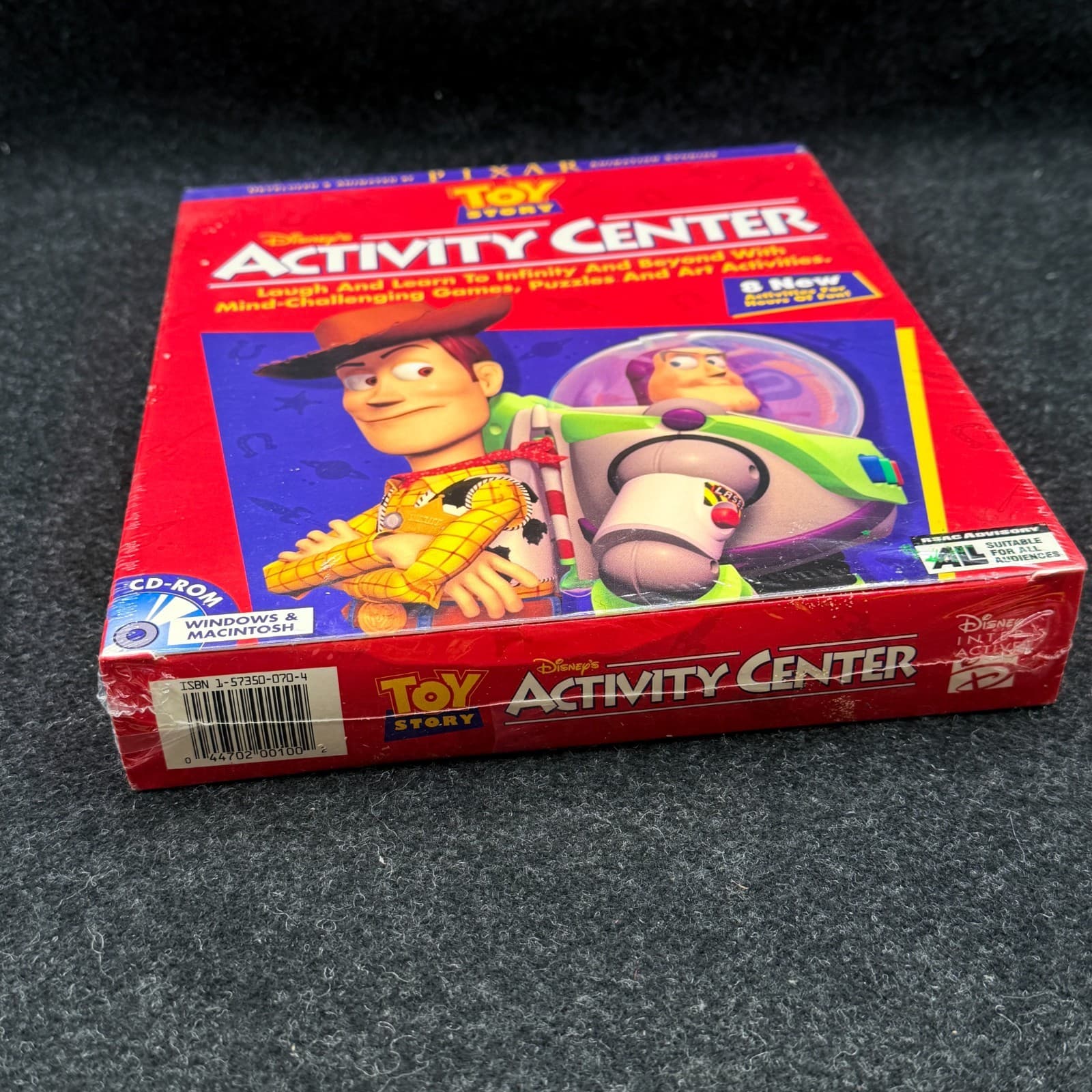 Disney's Toy Story Activity Center (Windows/Mac, 1996) Big Box Brand New - Thumbnail 2