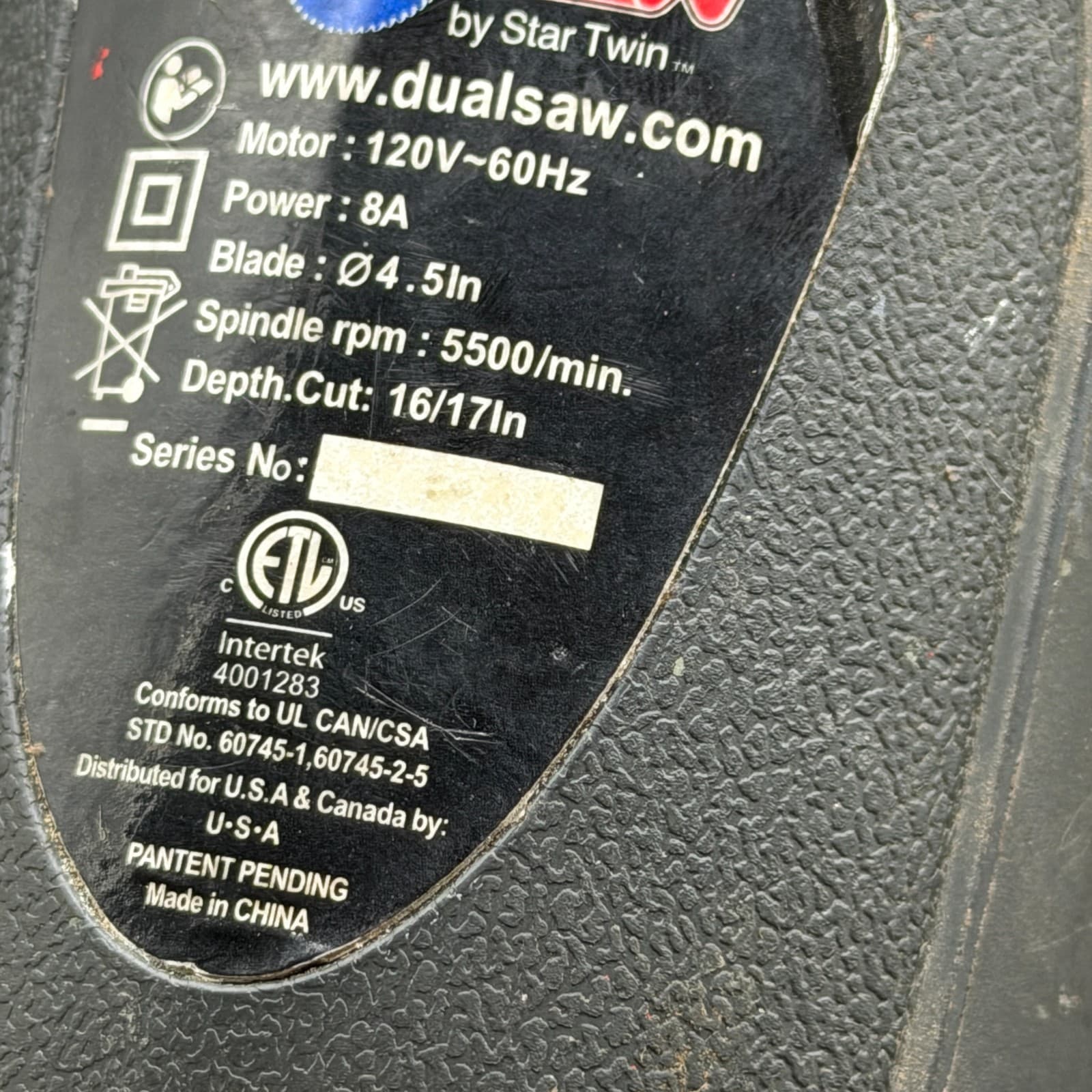 Omni Dual Saw By Star Twin 120V 4.5 Inch Blade Corded - Thumbnail 6