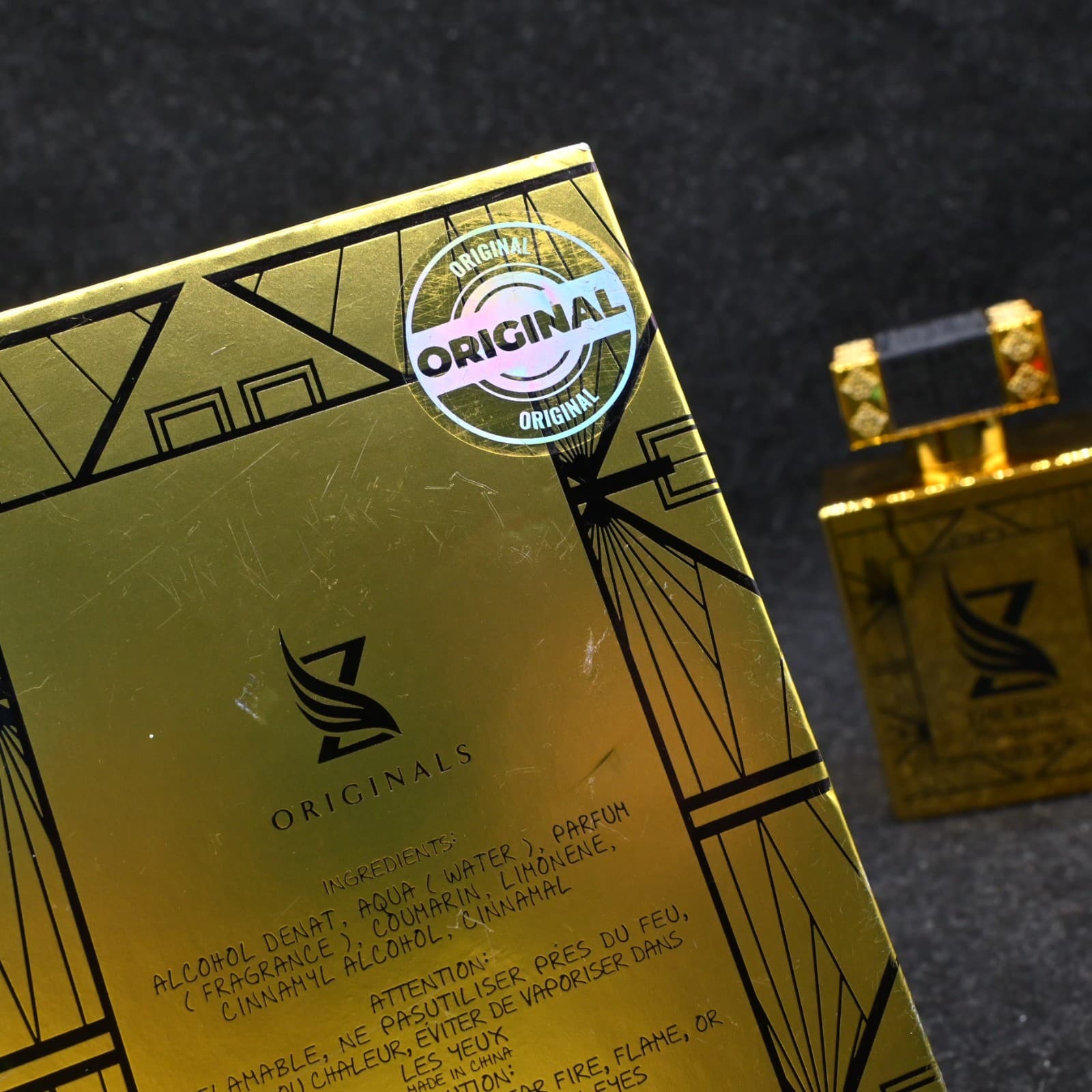 The King Mohammed Eau de Parfum Vaporisateur Spray Regular Size 100ml 3.4FL.OZ - Thumbnail 4