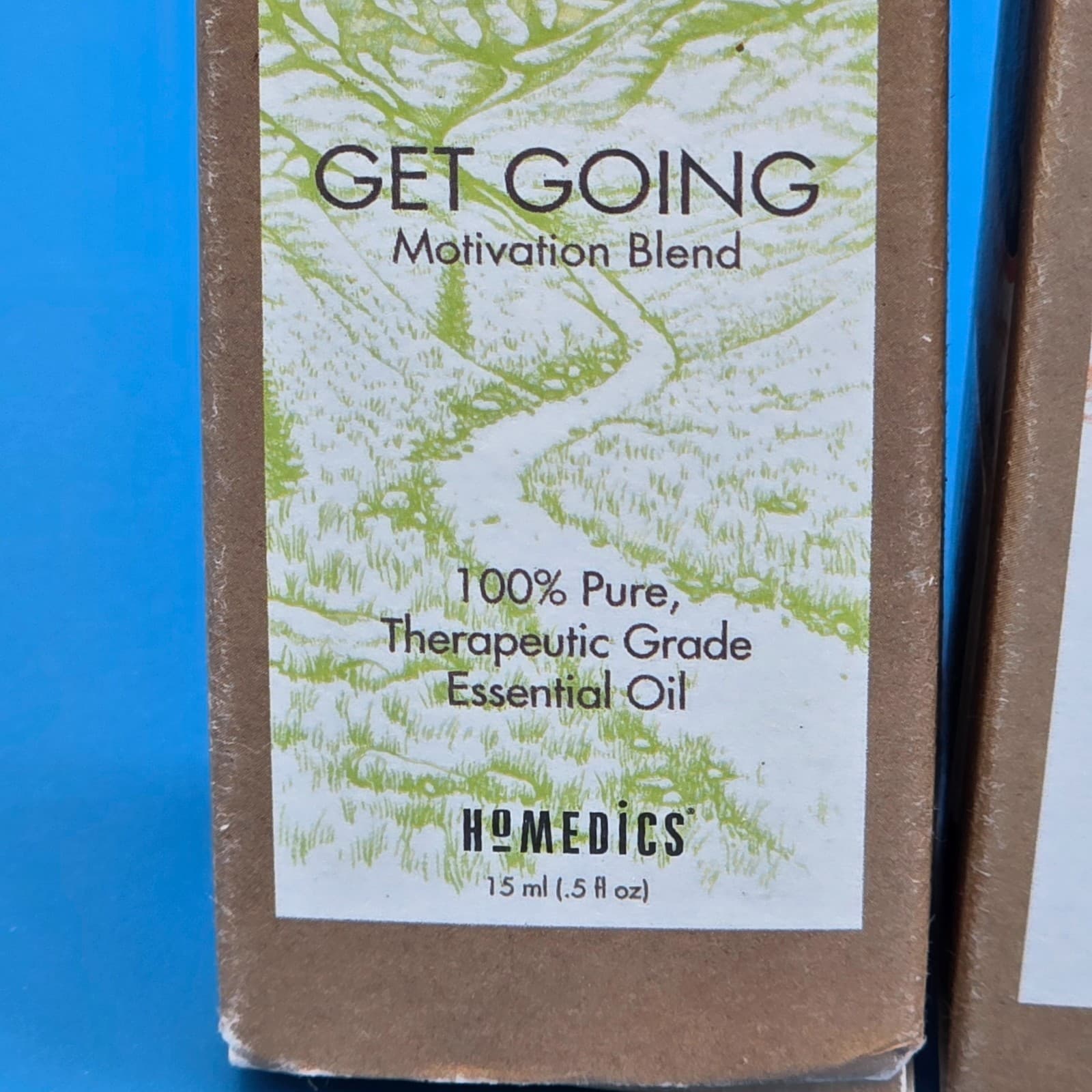 2x Ellia Get Going & Orange Therapeutic Pure Essential Oil Homedics 0.5 oz - Thumbnail 4