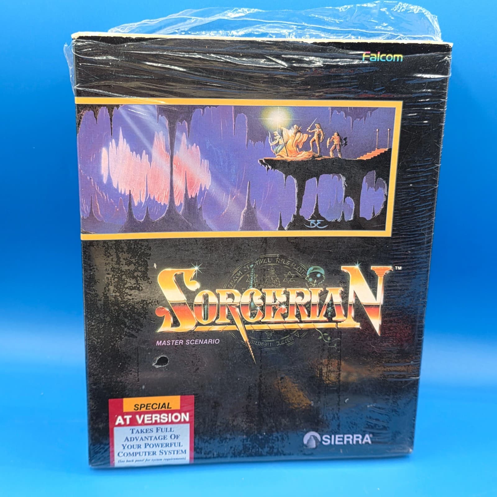 Sorcerian (PC, 1990) 5 Disks With Manual And Inserts Big Box - Thumbnail 6