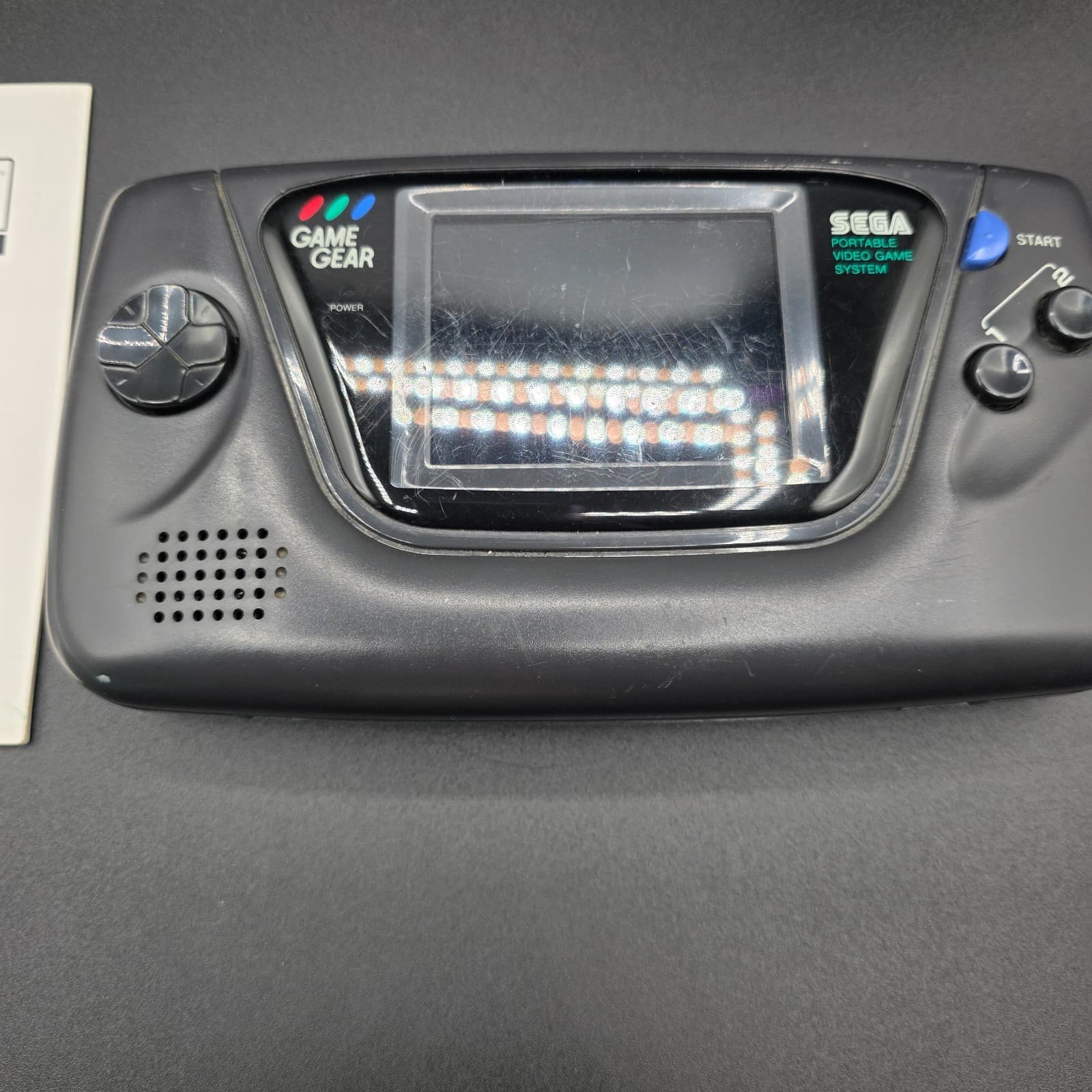 FOR PARTS OR REPAIR Sega Game Gear Handheld Console System Model 2110G - Thumbnail 2