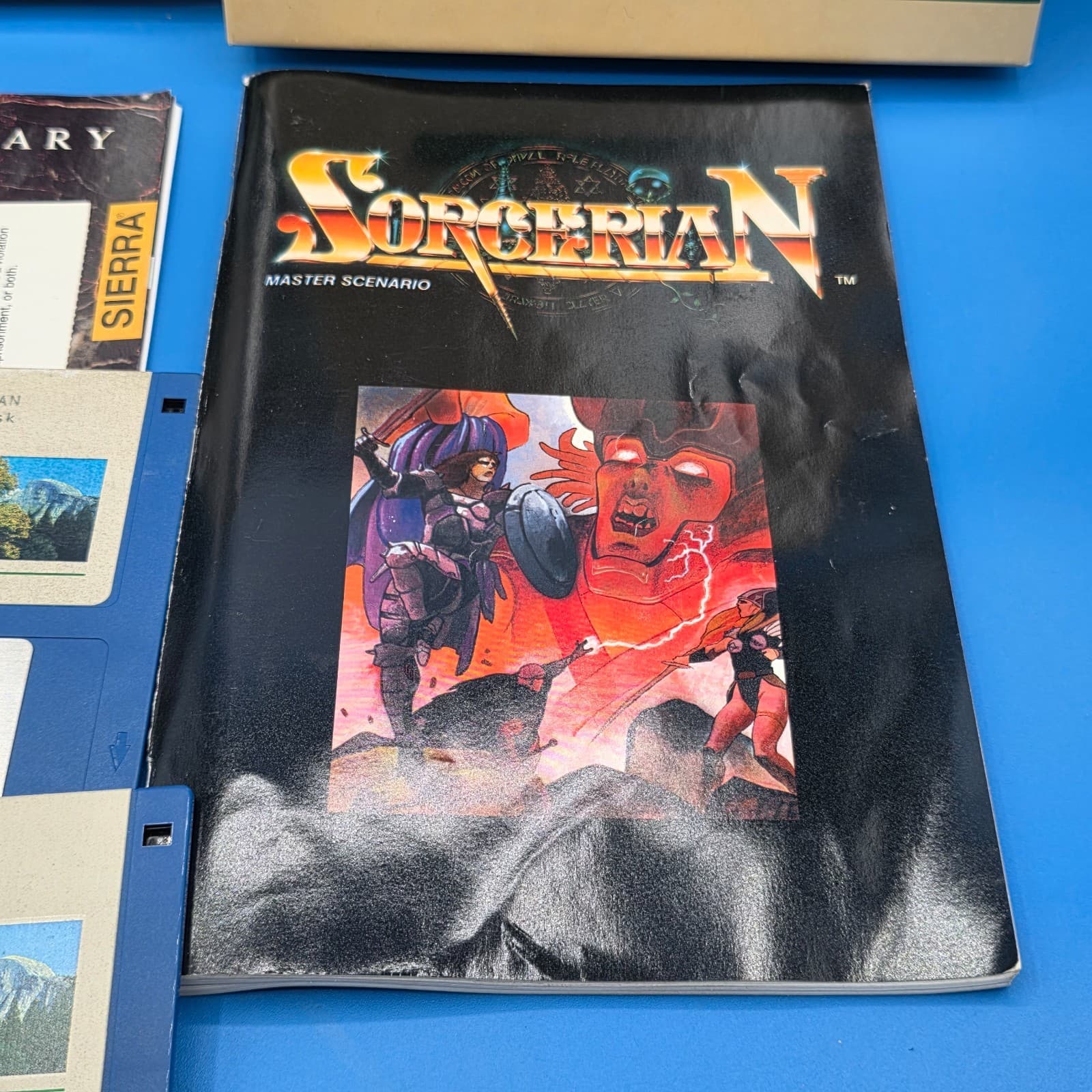 Sorcerian (PC, 1990) 5 Disks With Manual And Inserts Big Box - Thumbnail 10