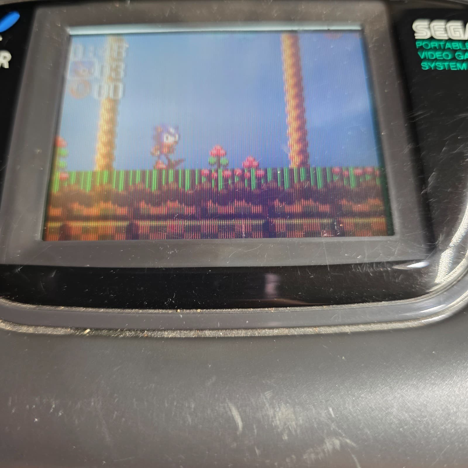 FOR PARTS OR REPAIR Sega Game Gear Handheld Console System Model 2110G - Thumbnail 16