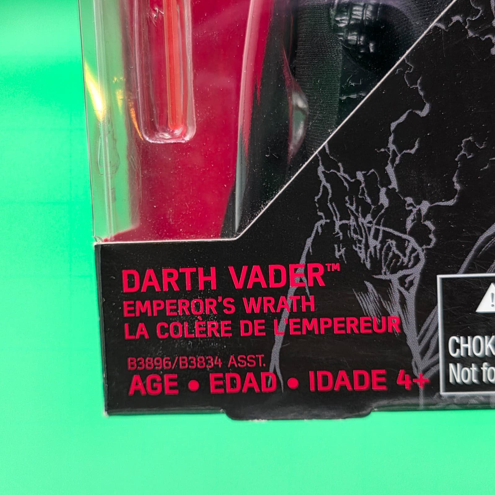 Star Wars The Black Series: Darth Vader (Emperor's Wrath) B3896/B3834 NIB - Thumbnail 4